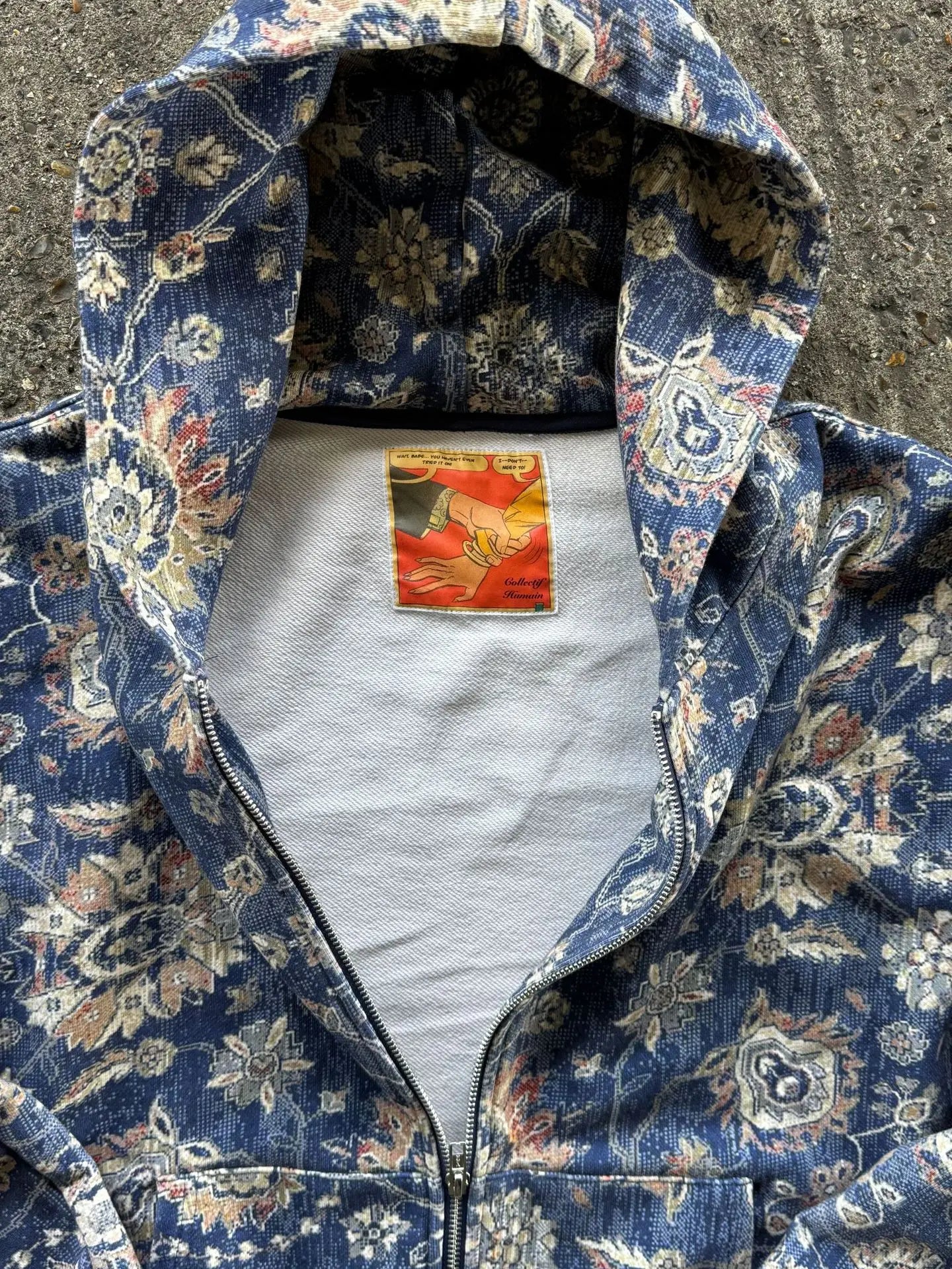 Autumn and winter casual zipper