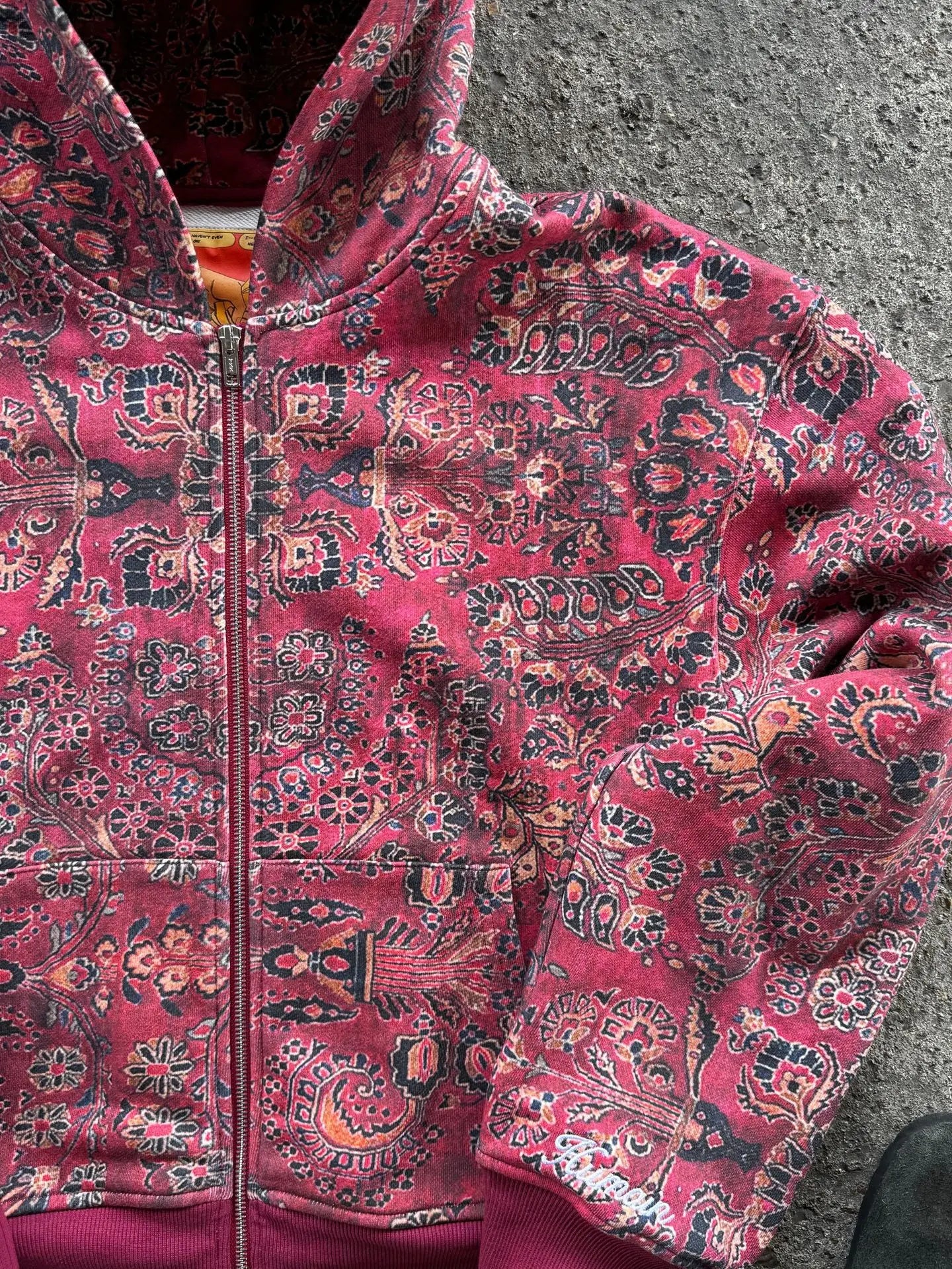 Autumn and winter casual zipper