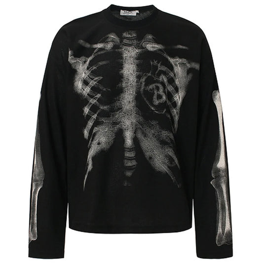 Skeleton deadinsidecore longsleeve