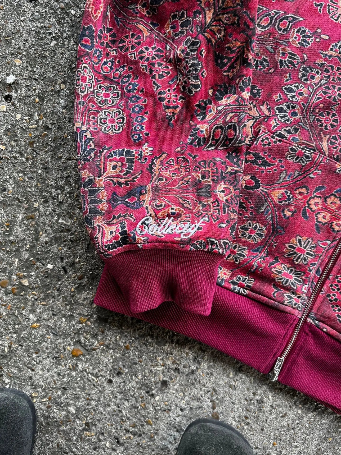 Autumn and winter casual zipper