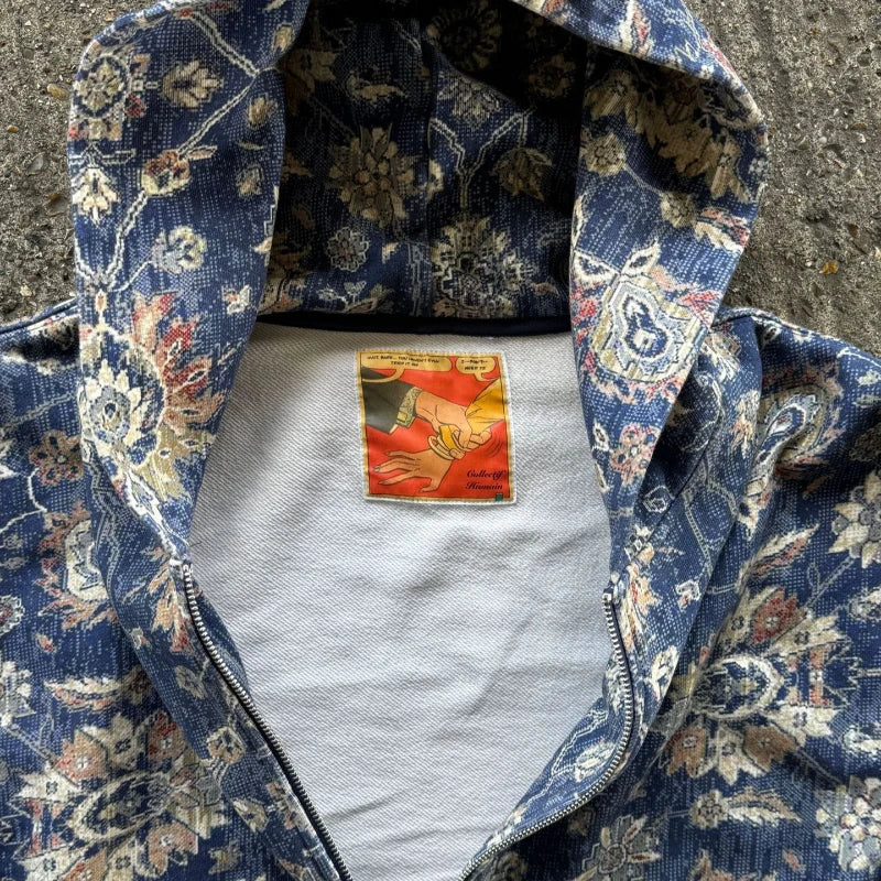 Autumn and winter casual zipper