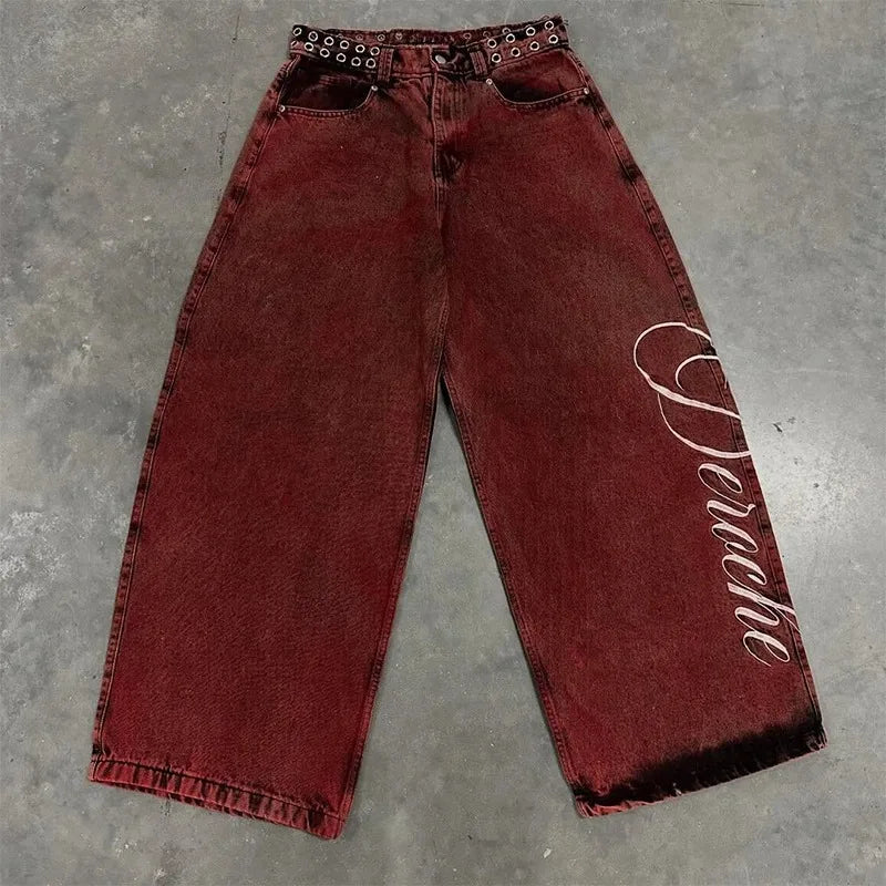 Y2K Wide Jeans (soo beautiful details)
