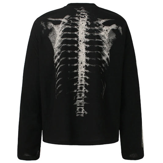 Skeleton deadinsidecore longsleeve